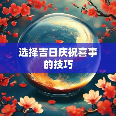 选择吉日庆祝喜事的技巧