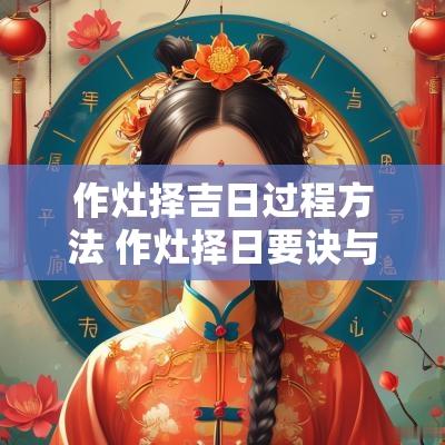 作灶择吉日过程方法 作灶择日要诀与方位