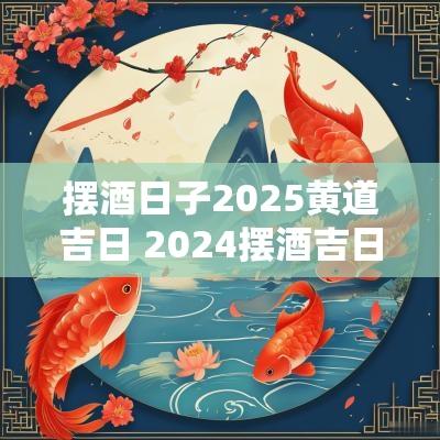 摆酒日子2025黄道吉日 2025摆酒吉日2月份