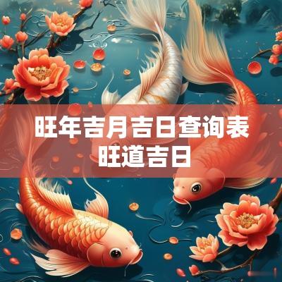 旺年吉月吉日查询表 旺道吉日
