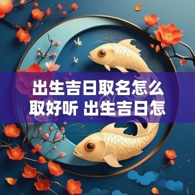 出生吉日取名怎么取好听 出生吉日怎么选