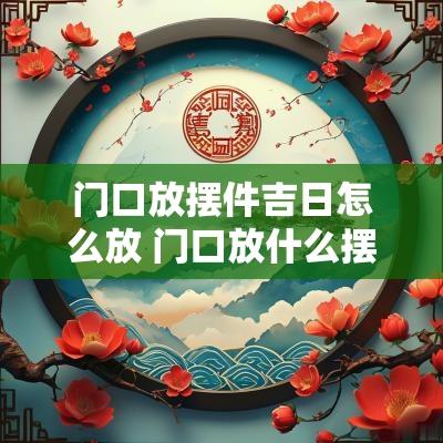 门口放摆件吉日怎么放 门口放什么摆件寓意最好