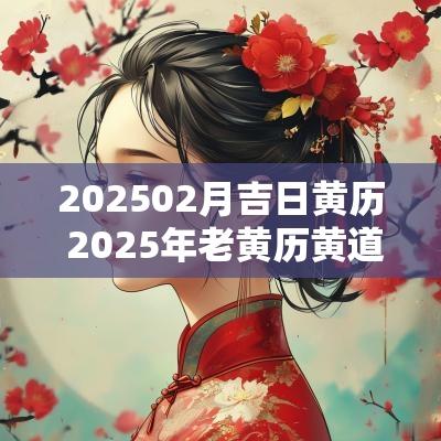 202502月吉日黄历 2025年老黄历黄道吉日