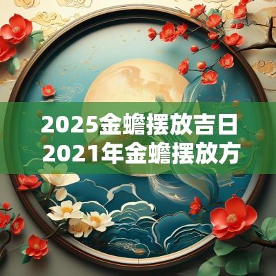 2025金蟾摆放吉日 2025年金蟾摆放方位