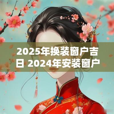 2025年换装窗户吉日 2025年安装窗户吉日