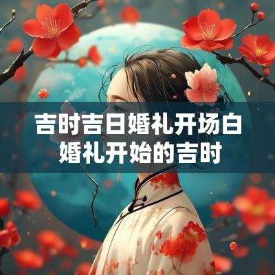吉时吉日婚礼开场白 婚礼开始的吉时