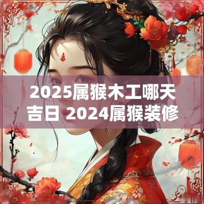 2025属猴木工哪天吉日 2025属猴装修开工吉日