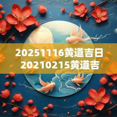 20251116黄道吉日 20250215黄道吉日