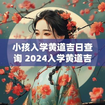 小孩入学黄道吉日查询 2025入学黄道吉日查询
