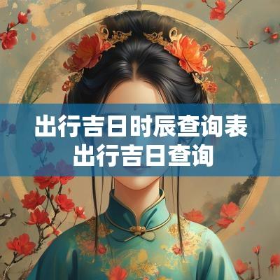出行吉日时辰查询表 出行吉日查询
