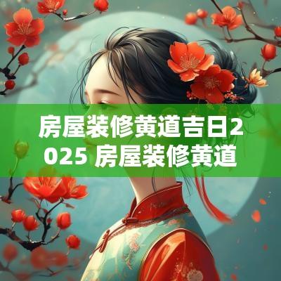 房屋装修黄道吉日2025 房屋装修黄道吉日2025