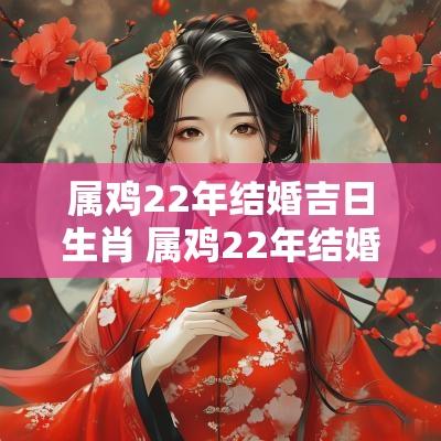 属鸡22年结婚吉日生肖 属鸡22年结婚吉日生肖鼠