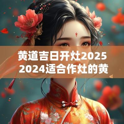 黄道吉日开灶2025 2025适合作灶的黄道吉日