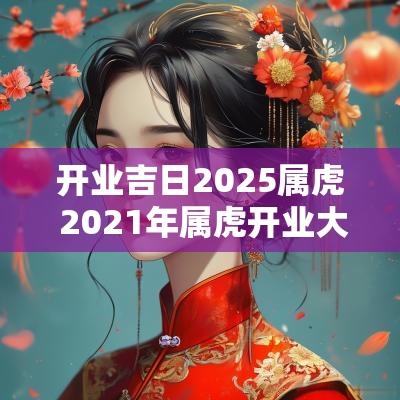 开业吉日2025属虎 2025年属虎开业大吉日