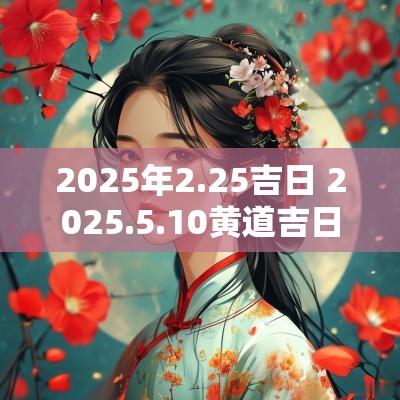 2025年2.25吉日 2025.5.10黄道吉日