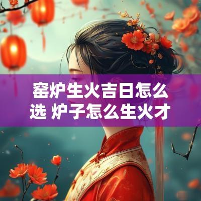 窑炉生火吉日怎么选 炉子怎么生火才旺