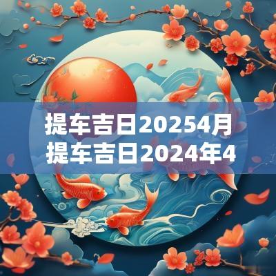 提车吉日20254月 提车吉日2025年4月份查询表