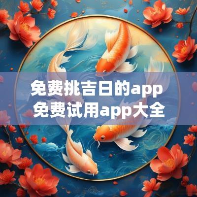 免费挑吉日的app 免费试用app大全