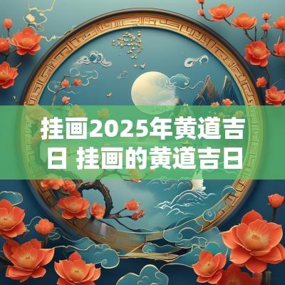 挂画2025年黄道吉日 挂画的黄道吉日吉时