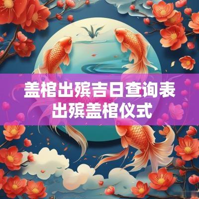 盖棺出殡吉日查询表 出殡盖棺仪式