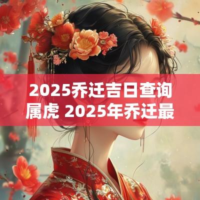 2025乔迁吉日查询属虎 2025年乔迁最吉利的日子