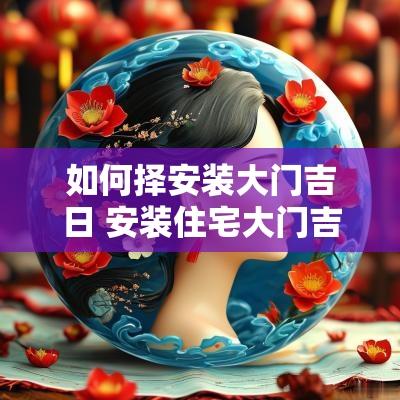 如何择安装大门吉日 安装住宅大门吉日