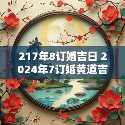 217年8订婚吉日 2025年7订婚黄道吉日