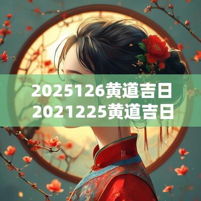 2026126黄道吉日 2026225黄道吉日
