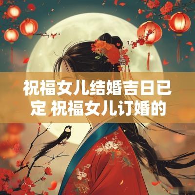 祝福女儿结婚吉日已定 祝福女儿订婚的吉祥成语