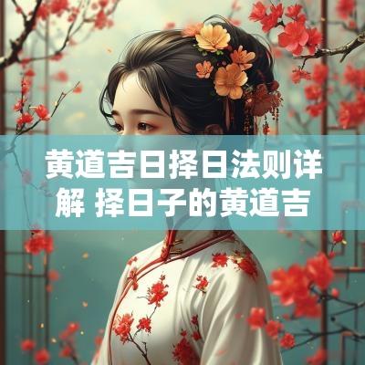 黄道吉日择日法则详解 择日子的黄道吉日2025年