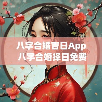 八字合婚吉日App 八字合婚择日免费测试