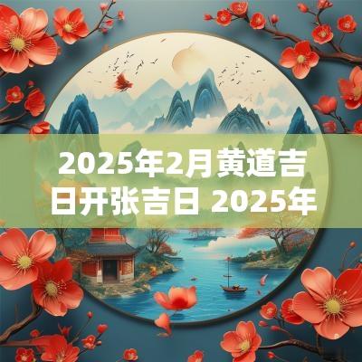 2025年2月黄道吉日开张吉日 2025年2月结婚黄道吉日有哪几天