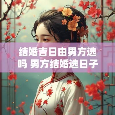 结婚吉日由男方选吗 男方结婚选日子到女方怎样写
