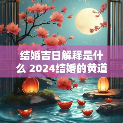 结婚吉日解释是什么 2025结婚的黄道吉日是什么