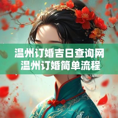 温州订婚吉日查询网 温州订婚简单流程