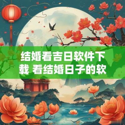 结婚看吉日软件下载 看结婚日子的软件