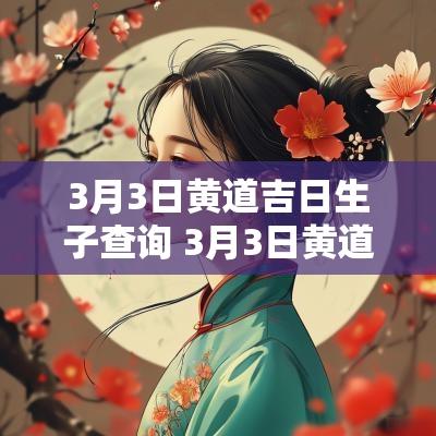 3月3日黄道吉日生子查询 3月3日黄道吉日查询出生