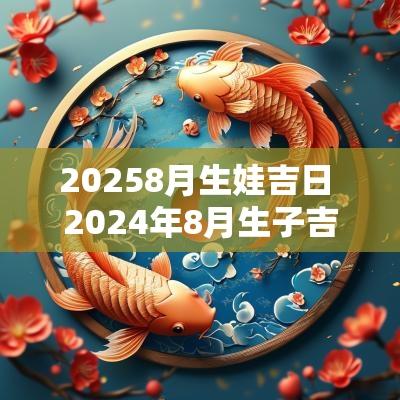 20258月生娃吉日 2025年8月生子吉日