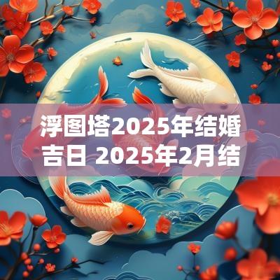浮图塔2025年结婚吉日 2025年2月结婚黄道吉日