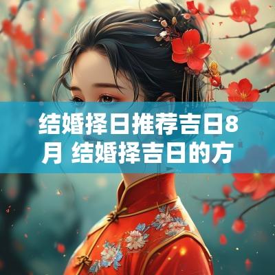 结婚择日推荐吉日8月 结婚择吉日的方法与步骤