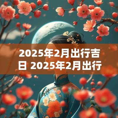 2025年2月出行吉日 2025年2月出行黄道吉日