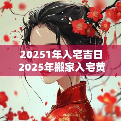 20251年入宅吉日 2025年搬家入宅黄道吉日