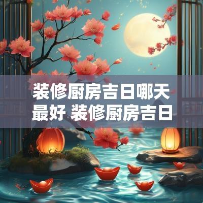 装修厨房吉日哪天最好 装修厨房吉日那天最好