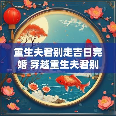重生夫君别走吉日完婚 穿越重生夫君别烦我