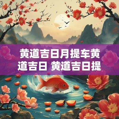 黄道吉日月提车黄道吉日 黄道吉日提车时间2025年一月份