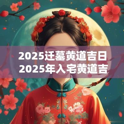 2025迁墓黄道吉日 2025年入宅黄道吉日一览表