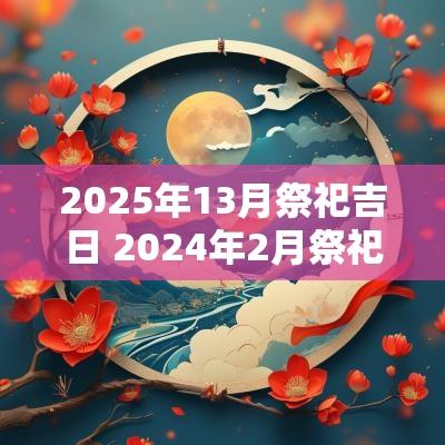 2025年13月祭祀吉日 2025年2月祭祀吉日一览表