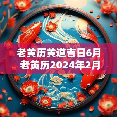 老黄历黄道吉日6月 老黄历2025年2月6日黄道吉日查询