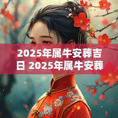 2025年属牛安葬吉日 2025年属牛安葬吉日有哪些