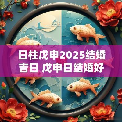 日柱戊申2025结婚吉日 戊申日结婚好吗